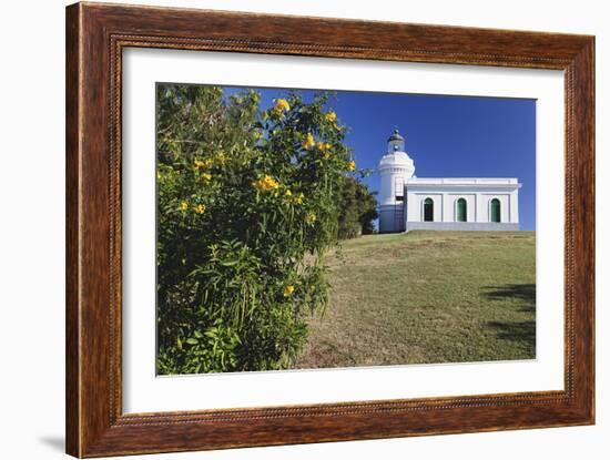 Fajardo Lighthouse, Puerto Rico-George Oze-Framed Photographic Print