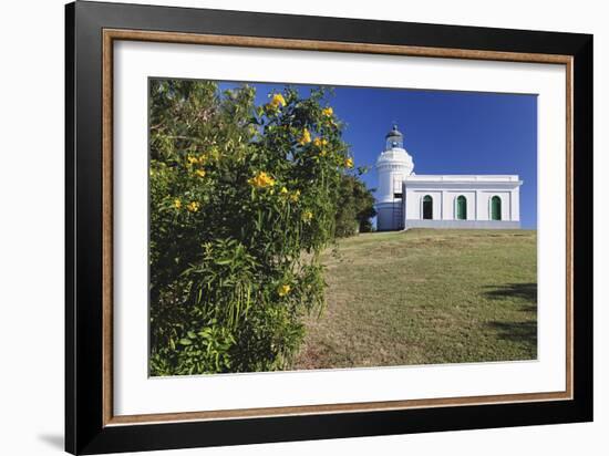 Fajardo Lighthouse, Puerto Rico-George Oze-Framed Photographic Print