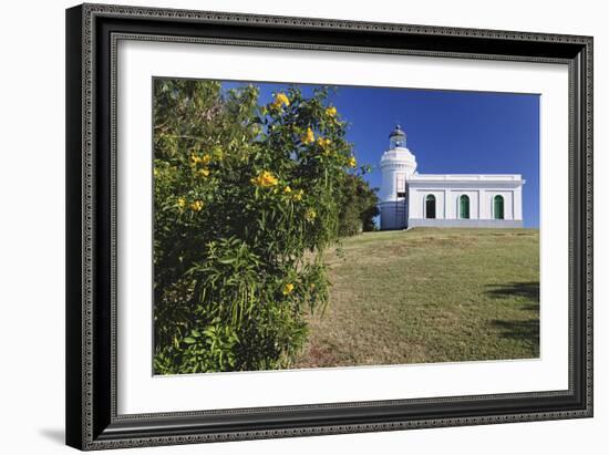 Fajardo Lighthouse, Puerto Rico-George Oze-Framed Photographic Print