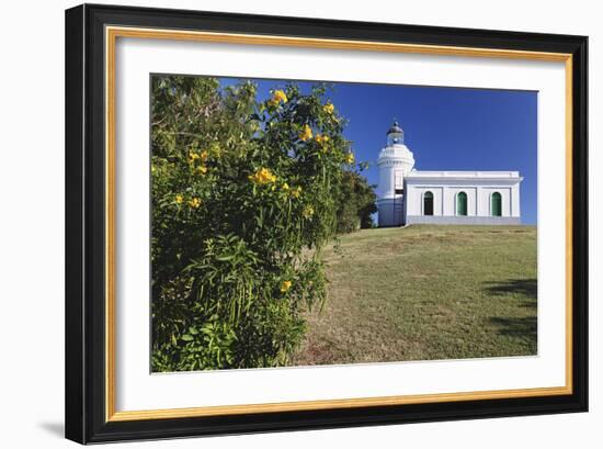 Fajardo Lighthouse, Puerto Rico-George Oze-Framed Photographic Print