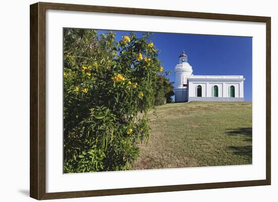 Fajardo Lighthouse, Puerto Rico-George Oze-Framed Photographic Print