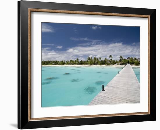 Fakarawa, Tuamotu Archipelago, French Polynesia Islands-Sergio Pitamitz-Framed Photographic Print