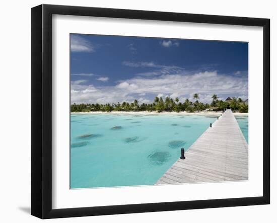 Fakarawa, Tuamotu Archipelago, French Polynesia Islands-Sergio Pitamitz-Framed Photographic Print