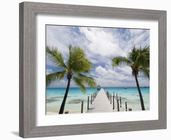 Fakarawa, Tuamotu Archipelago, French Polynesia Islands-Sergio Pitamitz-Framed Photographic Print