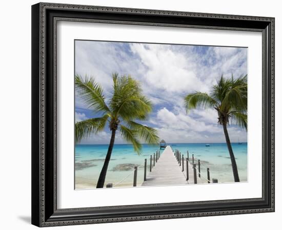 Fakarawa, Tuamotu Archipelago, French Polynesia Islands-Sergio Pitamitz-Framed Photographic Print