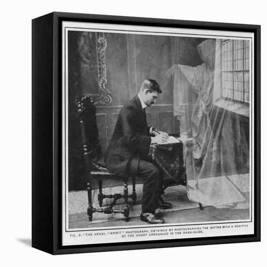 Fake Spirit Photo-null-Framed Premier Image Canvas