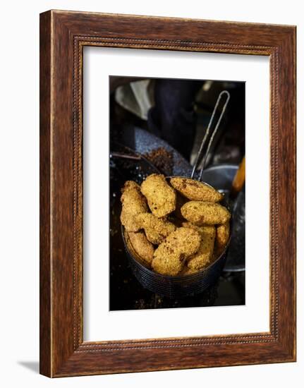 Falafel, Bethlehem, West Bank, Palestine Territories, Israel, Middle East-Yadid Levy-Framed Photographic Print