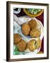 Falafel, Chickpeas Croquettes, Arabic Countries, Arabic Cooking-Nico Tondini-Framed Photographic Print