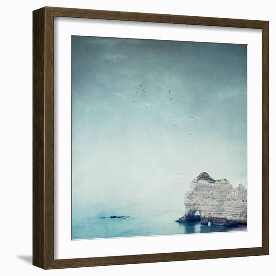 Falaise d'Amont-Dirk Wuestenhagen-Framed Art Print