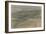 Falaises au bord de la mer : plage de Beuzeval-Edgar Degas-Framed Giclee Print