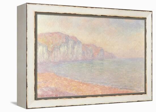 Falaises de Pourville, Le Matin, 1897-Claude Monet-Framed Premier Image Canvas