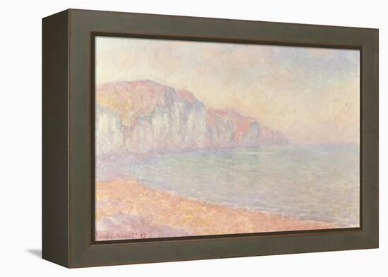 Falaises de Pourville, Le Matin, 1897-Claude Monet-Framed Premier Image Canvas