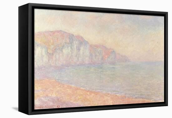 Falaises de Pourville, Le Matin, 1897-Claude Monet-Framed Premier Image Canvas