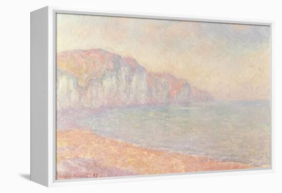 Falaises de Pourville, Le Matin, 1897-Claude Monet-Framed Premier Image Canvas