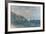 Falaises et Voiliers a Pourville-Claude Monet-Framed Premium Giclee Print