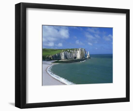 Falaises, Near Etretat, Haute Normandie, France-Hans Peter Merten-Framed Photographic Print