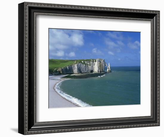 Falaises, Near Etretat, Haute Normandie, France-Hans Peter Merten-Framed Photographic Print