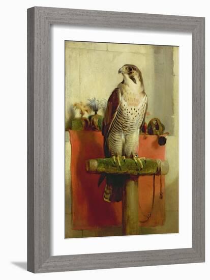 Falcon, 1837-Edwin Henry Landseer-Framed Giclee Print