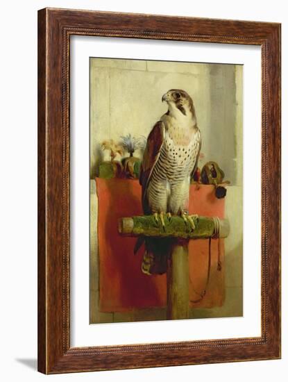 Falcon, 1837-Edwin Henry Landseer-Framed Giclee Print