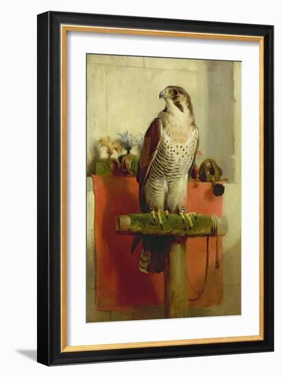 Falcon, 1837-Edwin Henry Landseer-Framed Giclee Print