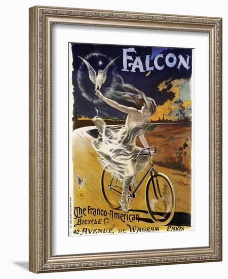 Falcon Bicycle-null-Framed Giclee Print