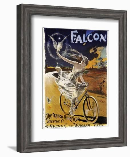 Falcon Bicycle-null-Framed Giclee Print