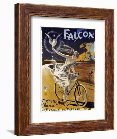 Falcon Bicycle-null-Framed Giclee Print