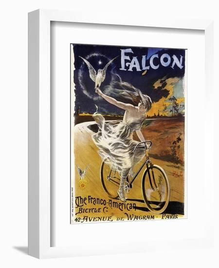 Falcon Bicycle-null-Framed Giclee Print