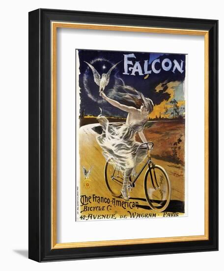 Falcon Bicycle-null-Framed Giclee Print