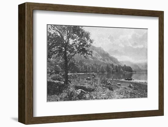 'Falcon Crag, Derwentwater', c1896-Alfred Petit-Framed Photographic Print