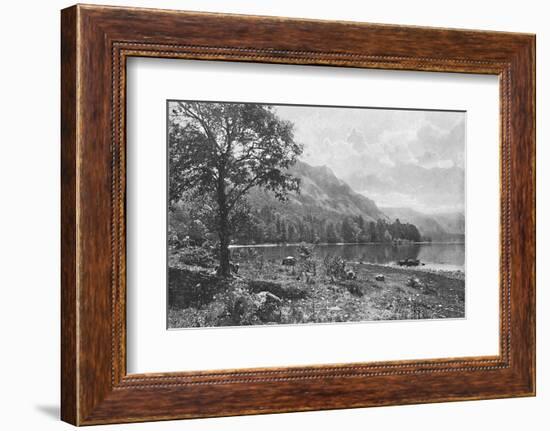 'Falcon Crag, Derwentwater', c1896-Alfred Petit-Framed Photographic Print