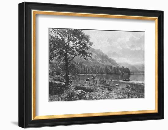 'Falcon Crag, Derwentwater', c1896-Alfred Petit-Framed Photographic Print