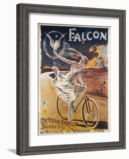 Falcon, the Franco-American Bicycle Co-null-Framed Giclee Print