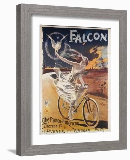 Falcon, the Franco-American Bicycle Co-null-Framed Giclee Print