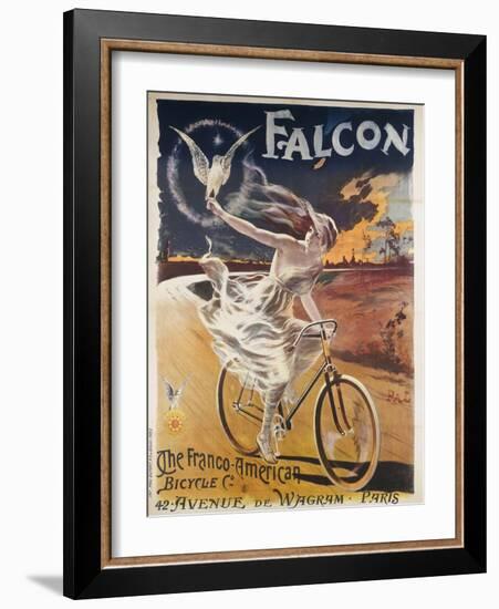 Falcon, the Franco-American Bicycle Co-null-Framed Giclee Print