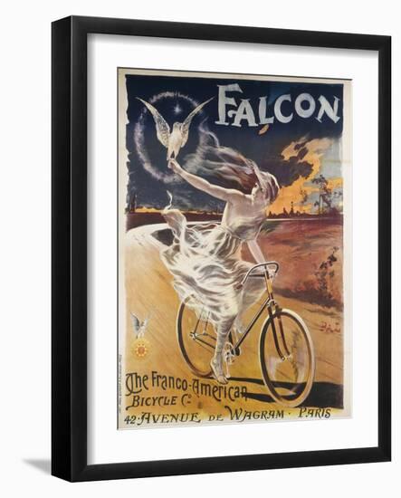 Falcon, the Franco-American Bicycle Co-null-Framed Giclee Print