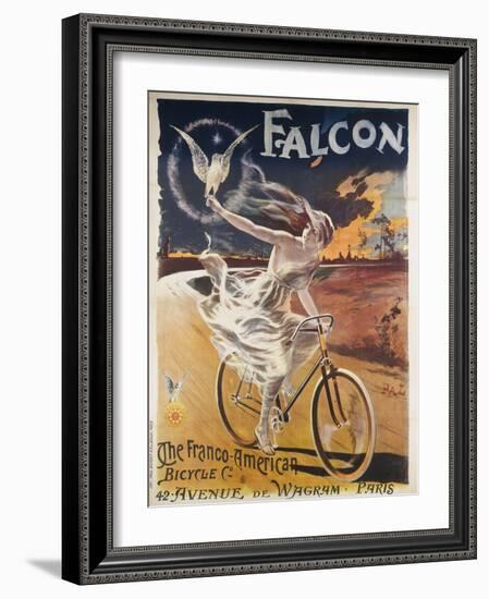 Falcon, the Franco-American Bicycle Co-null-Framed Giclee Print