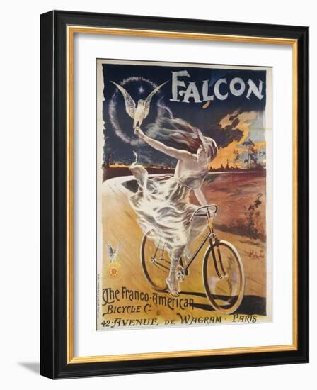 Falcon, the Franco-American Bicycle Co-null-Framed Giclee Print