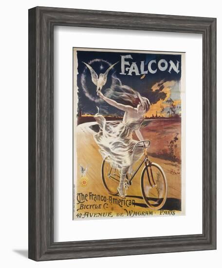 Falcon, the Franco-American Bicycle Co-null-Framed Giclee Print