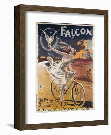 Falcon, the Franco-American Bicycle Co-null-Framed Giclee Print