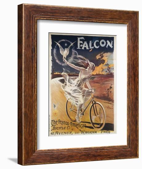 Falcon, the Franco-American Bicycle Co-null-Framed Giclee Print