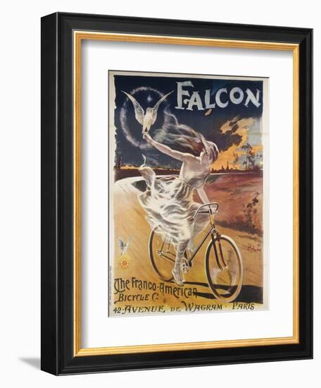 Falcon, the Franco-American Bicycle Co-null-Framed Giclee Print