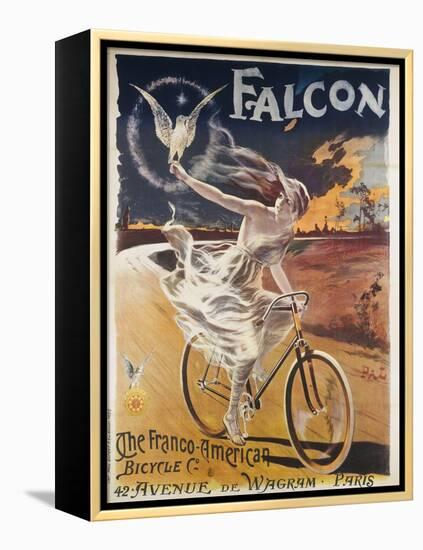 Falcon, the Franco-American Bicycle Co-null-Framed Premier Image Canvas