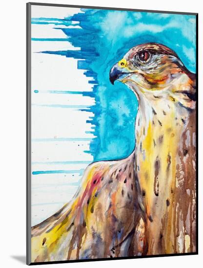 Falcon-Marc Allante-Mounted Art Print