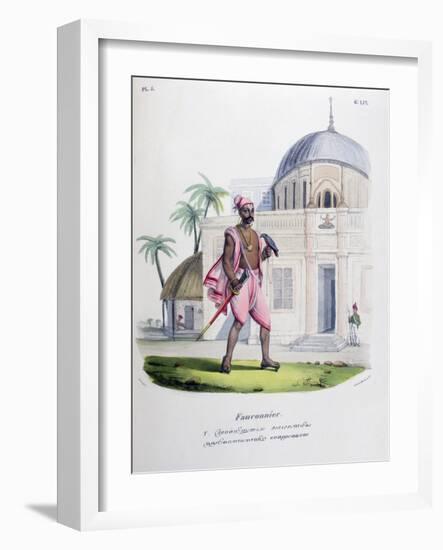 Falconer, 1828-Marlet et Cie-Framed Giclee Print