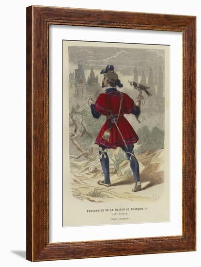 Falconer of the Household of Francis I of France, 16th Century-null-Framed Giclee Print