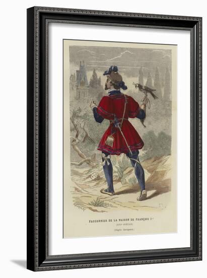 Falconer of the Household of Francis I of France, 16th Century-null-Framed Giclee Print