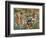 Falconry Scene, C. 1500-null-Framed Giclee Print