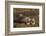 Falkland Islands, Bleaker Island. Steamer Duck and Chicks-Cathy & Gordon Illg-Framed Photographic Print