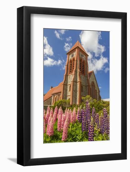 Falkland Islands, East Falkland, Stanley. Christ Church Cathedral-Cathy & Gordon Illg-Framed Photographic Print
